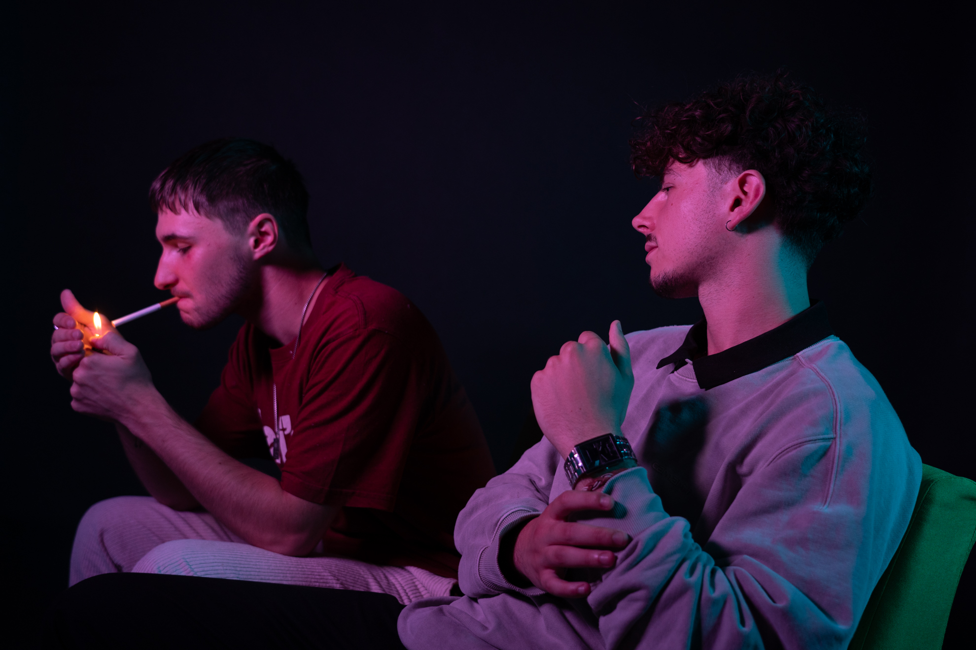 Photo de deux élèves de l'ESD Nantes