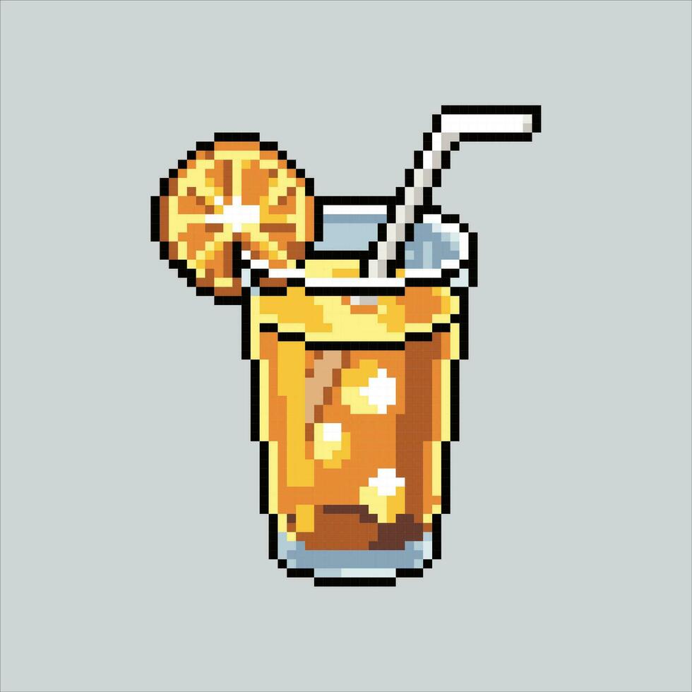 image jus de fruit pixel art (oasis) Pixel Art soda